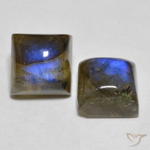 Shop natural 5.29ct マルチカラー ラブラドライト gems, 四角形, from マダガスカル at GemSelect. In stock, global shipping!