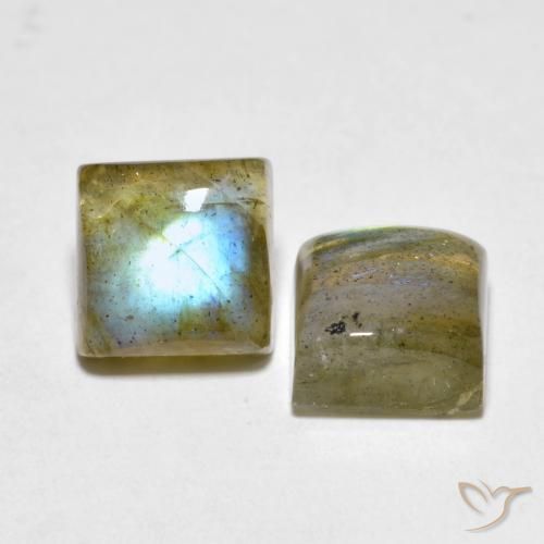 Shop natural 4.61ct マルチカラー ラブラドライト gems, 四角形, from マダガスカル at GemSelect. In stock, global shipping!