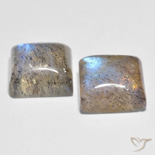 Shop natural 5.67ct マルチカラー ラブラドライト gems, 四角形, from マダガスカル at GemSelect. In stock, global shipping!