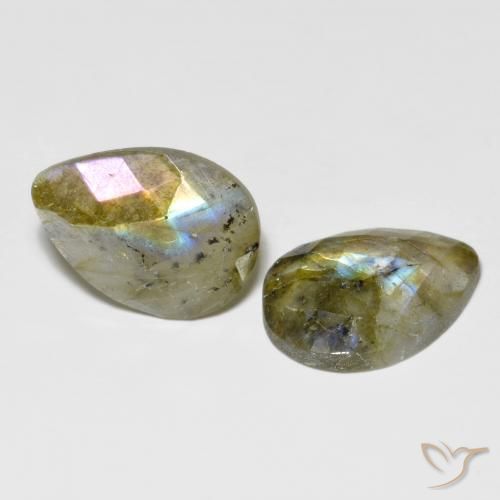 Shop natural 15.67ct マルチカラー ラブラドライト gems, 洋梨の形, from マダガスカル at GemSelect. In stock, global shipping!