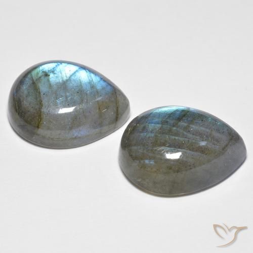 Shop natural 19.78ct マルチカラー ラブラドライト gems, 洋梨の形, from マダガスカル at GemSelect. In stock, global shipping!
