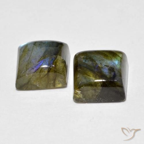 Shop natural 4.02ct マルチカラー ラブラドライト gems, 四角形, from マダガスカル at GemSelect. In stock, global shipping!