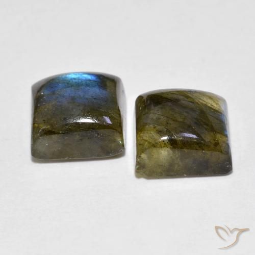 Shop natural 4.02ct マルチカラー ラブラドライト gems, 四角形, from マダガスカル at GemSelect. In stock, global shipping!
