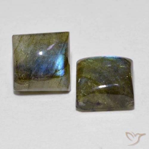 Shop natural 4.42ct マルチカラー ラブラドライト gems, 四角形, from マダガスカル at GemSelect. In stock, global shipping!