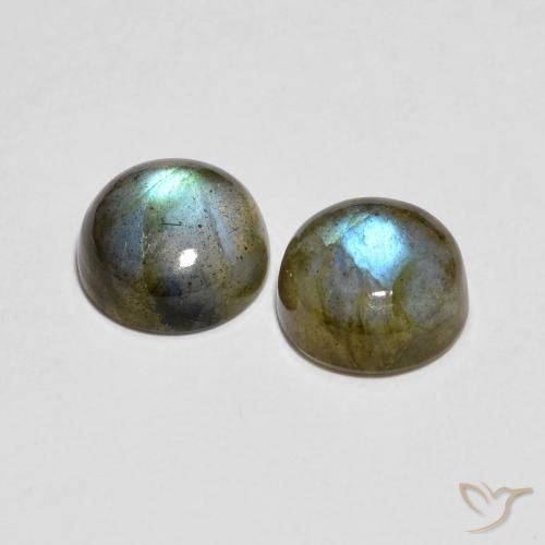 Shop natural 4.36ct マルチカラー ラブラドライト gems, ラウンド, from マダガスカル at GemSelect. In stock, global shipping!