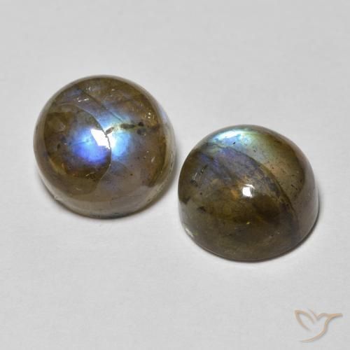 Shop natural 3.72ct マルチカラー ラブラドライト gems, ラウンド, from マダガスカル at GemSelect. In stock, global shipping!