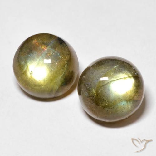 Shop natural 10.14ct マルチカラー ラブラドライト gems, ラウンド, from マダガスカル at GemSelect. In stock, global shipping!