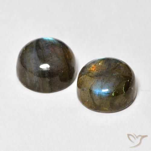 Shop natural 7.43ct マルチカラー ラブラドライト gems, ラウンド, from マダガスカル at GemSelect. In stock, global shipping!