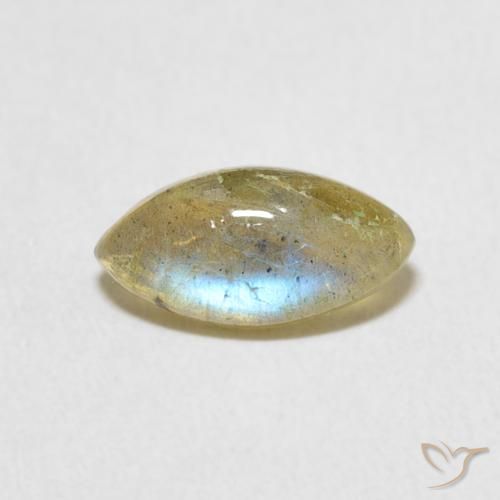 1.20ct 天然 マルチカラー ラブラドライト, マーキーズ, 半透明