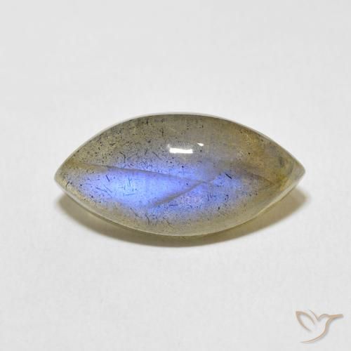 9.99ct 天然 マルチカラー ラブラドライト, マーキーズ, 半透明
