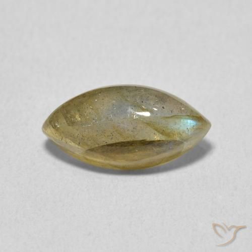 2.32ct 天然 マルチカラー ラブラドライト, マーキーズ, 半透明