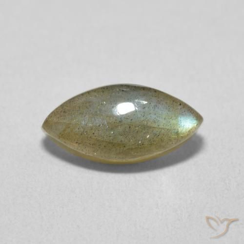 2.23ct 天然 マルチカラー ラブラドライト, マーキーズ, 半透明