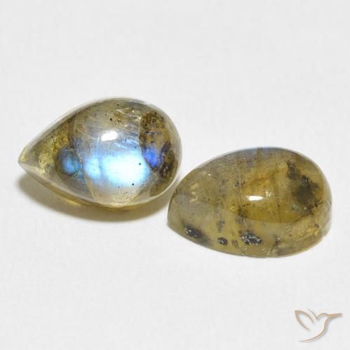 Shop natural 5.04ct マルチカラー ラブラドライト gems, 洋梨の形, from マダガスカル at GemSelect. In stock, global shipping!