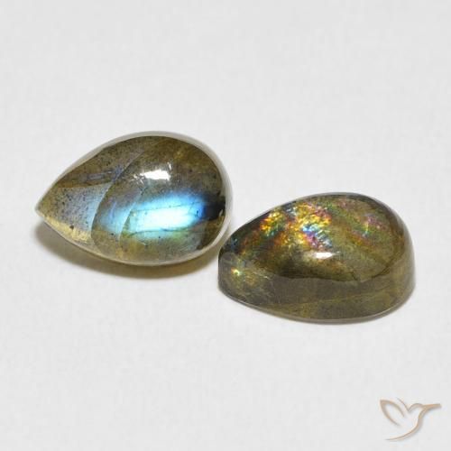 Shop natural 5.22ct マルチカラー ラブラドライト gems, 洋梨の形, from マダガスカル at GemSelect. In stock, global shipping!