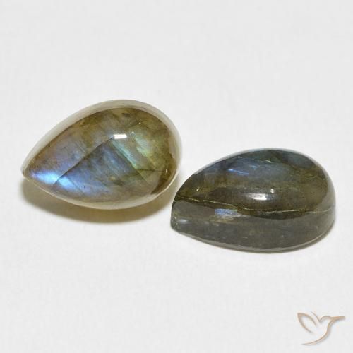 Shop natural 8.52ct マルチカラー ラブラドライト gems, 洋梨の形, from マダガスカル at GemSelect. In stock, global shipping!