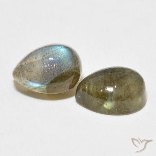 Shop natural 5.46ct マルチカラー ラブラドライト gems, 洋梨の形, from マダガスカル at GemSelect. In stock, global shipping!