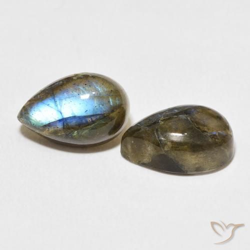 Shop natural 7.50ct マルチカラー ラブラドライト gems, 洋梨の形, from マダガスカル at GemSelect. In stock, global shipping!