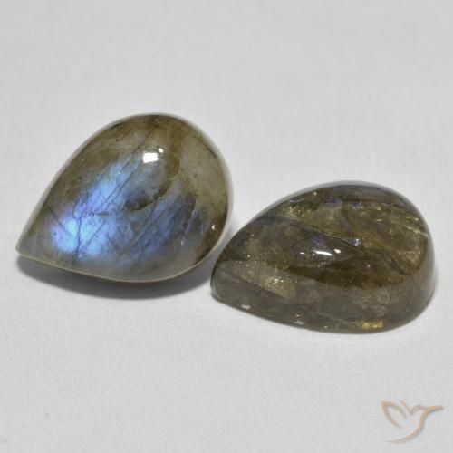 Shop natural 19.10ct マルチカラー ラブラドライト gems, 洋梨の形, from マダガスカル at GemSelect. In stock, global shipping!