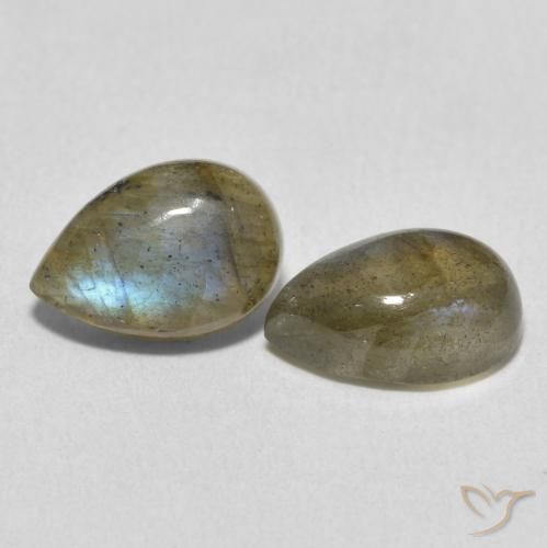 Shop natural 4.34ct マルチカラー ラブラドライト gems, 洋梨の形, from マダガスカル at GemSelect. In stock, global shipping!