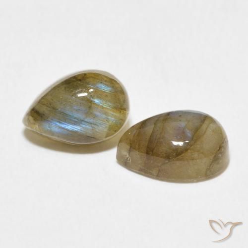 Shop natural 3.39ct マルチカラー ラブラドライト gems, 洋梨の形, from マダガスカル at GemSelect. In stock, global shipping!