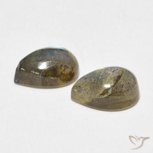 Shop natural 3.53ct マルチカラー ラブラドライト gems, 洋梨の形, from マダガスカル at GemSelect. In stock, global shipping!