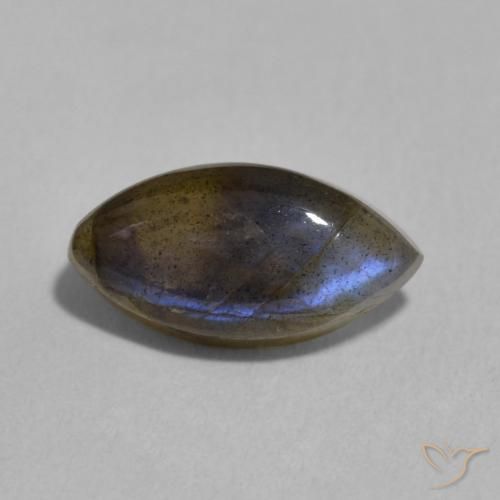 2.25ct 天然 マルチカラー ラブラドライト, マーキーズ, 半透明