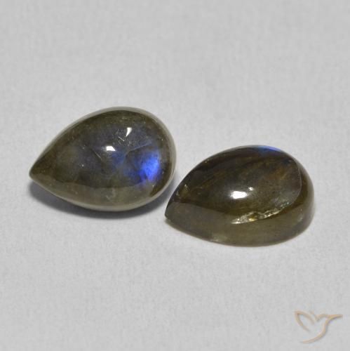 Shop natural 4.77ct マルチカラー ラブラドライト gems, 洋梨の形, from マダガスカル at GemSelect. In stock, global shipping!