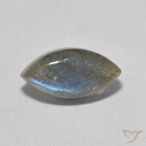 2.51ct 天然 マルチカラー ラブラドライト, マーキーズ, 半透明