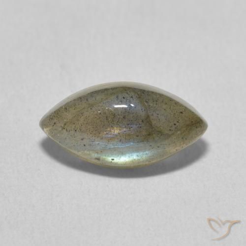 2.35ct 天然 マルチカラー ラブラドライト, マーキーズ, 半透明
