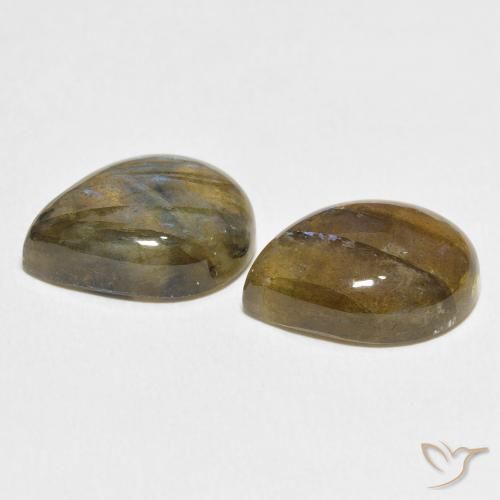 Shop natural 16.50ct マルチカラー ラブラドライト gems, 洋梨の形, from マダガスカル at GemSelect. In stock, global shipping!