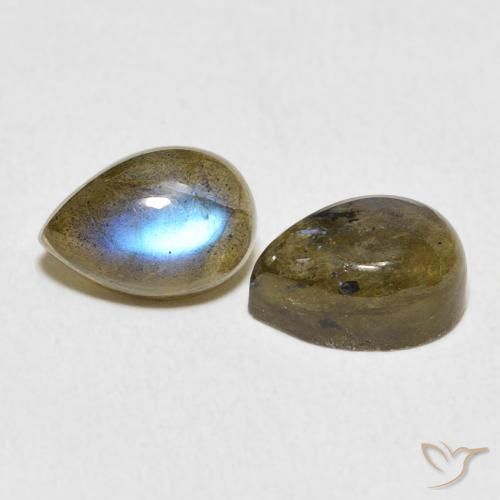 Shop natural 5.36ct マルチカラー ラブラドライト gems, 洋梨の形, from マダガスカル at GemSelect. In stock, global shipping!