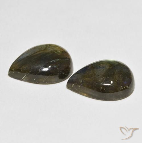 Shop natural 10.82ct マルチカラー ラブラドライト gems, 洋梨の形, from マダガスカル at GemSelect. In stock, global shipping!