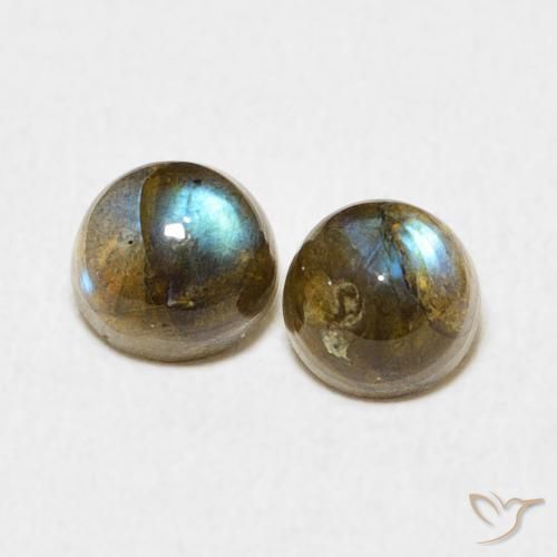 Shop natural 1.38ct マルチカラー ラブラドライト gems, ラウンド, from マダガスカル at GemSelect. In stock, global shipping!
