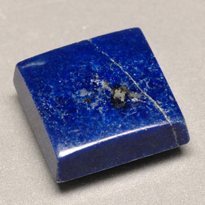 4.52カラットの天然ロイヤルブルーラピスラズリ（10.2×9.9 mm・四角）