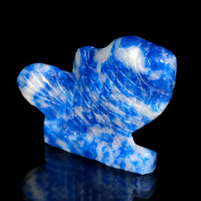 26.35カラットの天然ロイヤルブルーラピスラズリ（32.2×24.9 mm・ファンシーシェイプ）
