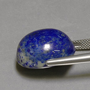 25.84カラットの天然ロイヤルブルーラピスラズリ（18.8×14.9 mm・オーバルカット）