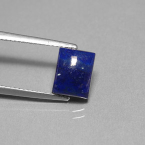 2.95カラットの天然ロイヤルブルーラピスラズリ（9.2×7.2 mm・バゲット）