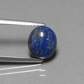 2.30カラットの天然ロイヤルブルーラピスラズリ（9.1×8 mm・オーバルカット）