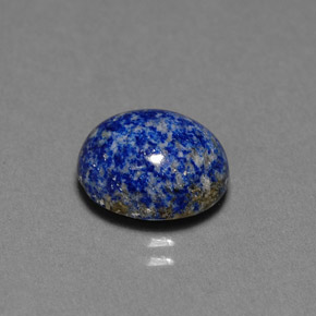 4.06カラットの天然ロイヤルブルーラピスラズリ（11.2×9.6 mm・オーバルカット）