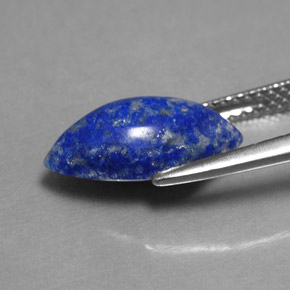 2.98カラットの天然ロイヤルブルーラピスラズリ（13.7×7 mm・マーキス）