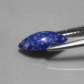 1.60カラットの天然ロイヤルブルーラピスラズリ（11.7×6.5 mm・マーキス）