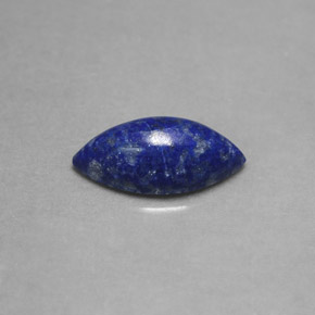 1.54カラットの天然ロイヤルブルーラピスラズリ（11.1×5.6 mm・マーキス）