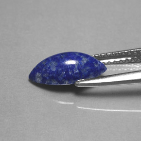 1.54カラットの天然ロイヤルブルーラピスラズリ（11.1×5.6 mm・マーキス）