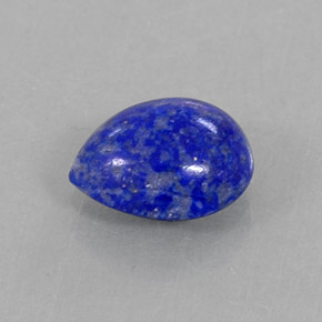 1.70カラットの天然ロイヤルブルーラピスラズリ（8.9×7.1 mm・洋梨の形）