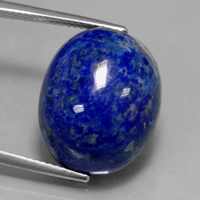 25.84カラットの天然ロイヤルブルーラピスラズリ（18.8×14.9 mm・オーバルカット）