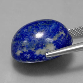 25.84カラットの天然ロイヤルブルーラピスラズリ（18.8×14.9 mm・オーバルカット）