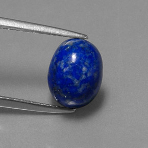 2.91カラットの天然ロイヤルブルーラピスラズリ（9.2×7.2 mm・オーバルカット）
