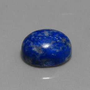 3.70カラットの天然ロイヤルブルーラピスラズリ（10×8.2 mm・オーバルカット）