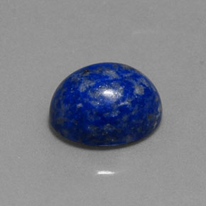 3.46カラットの天然ロイヤルブルーラピスラズリ（10×8.1 mm・オーバルカット）