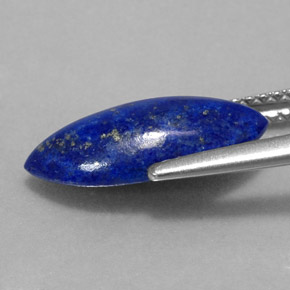 2.84カラットの天然ロイヤルブルーラピスラズリ（14.6×7 mm・マーキス）